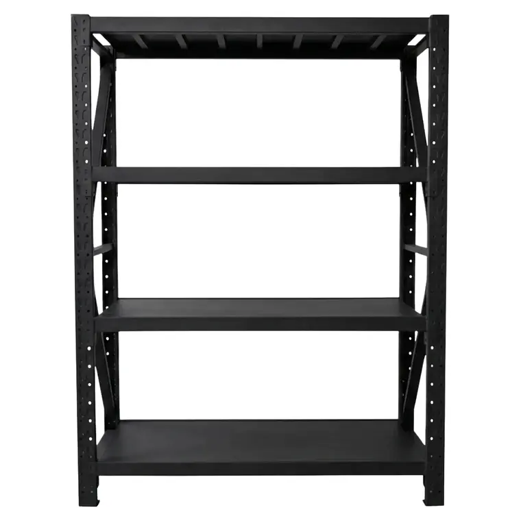 Rack Metálico Milán 200x150x50 cm 800kg Negro 2