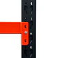 Rack Metálico Milán 200x200x60 cm 1.200kg Negro/Naranjo - Miniatura 4