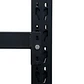 Rack Metálico Milán 200x200x60 cm 1.200kg Negro - Miniatura 4