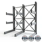 Rack Cantilever Industrial 6.000 kg - Certificado - Miniatura 1