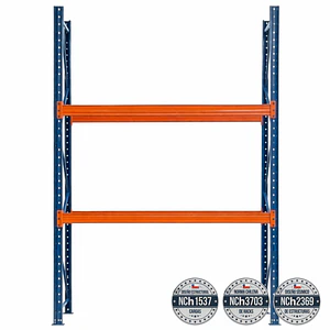 Rack Selectivo Pallet Inicial 400x240x100 cm 4.000 kg - Certificado