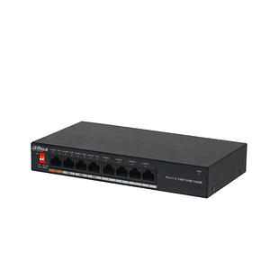 Switch Dahua 8 puertos / 4 Puertos PoE