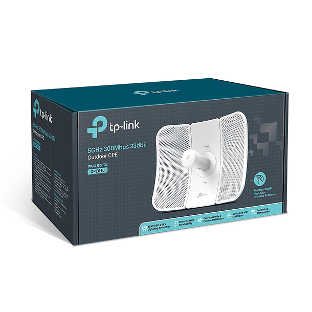 CPE610 TP-LINK exterior 23dbi 5Ghz 300Mbps 4