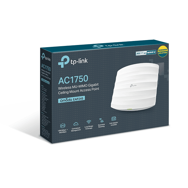 Access Point TP-LINK EAP245 AC1750 MU-MIMO GIGABIT DUAL BAND con montaje techo 5