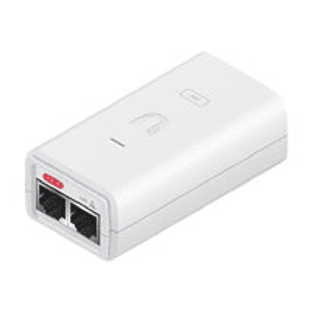 Inyector PoE pasivo Ubiquiti POE-24-7W-G-WH 24VDC 0.3A (7W)