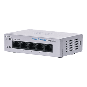 Switch Cisco de escritorio no administrable CBS110  5-port GE