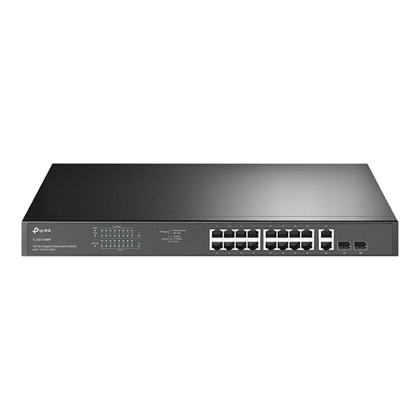 Switch TP-LINK TL-SG1218MP 18-port Gigabit Rackeable  1