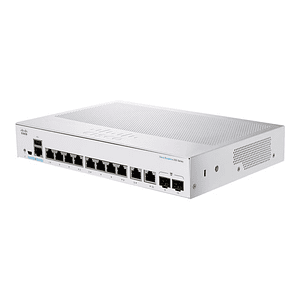 Switch Cisco Rackeable CBS350 Administrable 8-port GE ext PS 2x1G
