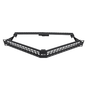 Patch Panel modular Angular blindado 24-port NXT