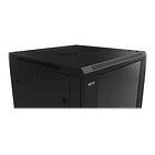 Gabinete Rack 6U de pared fijo 600x600mm 2 ventiladores 7