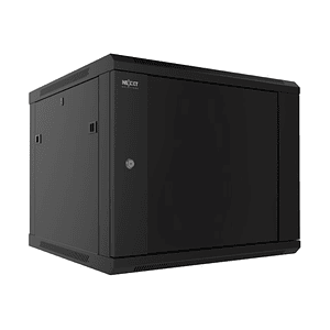 Gabinete Rack 6U de pared fijo 600x600mm 2 ventiladores