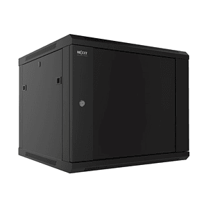 Gabinete Rack 12U de pared fijo 600x600mm 2 ventiladores NXT