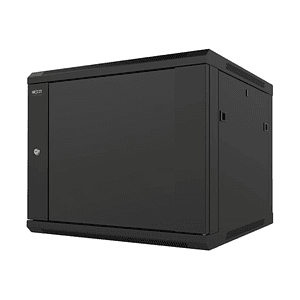 Gabinete Rack 9U de pared fijo 600x600mm 2 ventiladores NXT