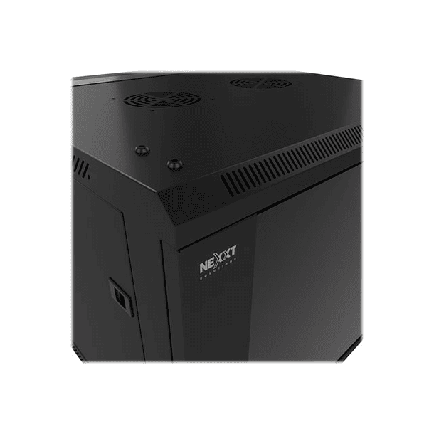 Gabinete Rack 18U de pared fijo 600x450mm 1 ventilador NXT 8