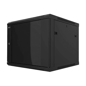 Gabinete Rack 18U de pared fijo 600x600mm 2 ventiladores