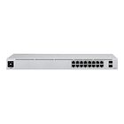 Switch Ubiquiti USW-16-POE 16-port con 8xGE PoE+ 42W y 8xGE no PoE y 2xSFP 2