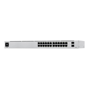 Switch Ubiquiti USW-24-POE    24-port con 16xGE PoE+ 95W y 8xGE no PoE y 2SFP