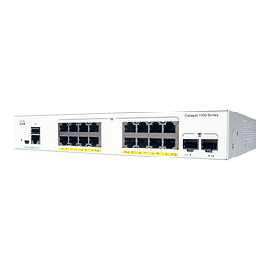 Switch Cisco Catalyst 1000 16-port GE PoE 2x1G SFP