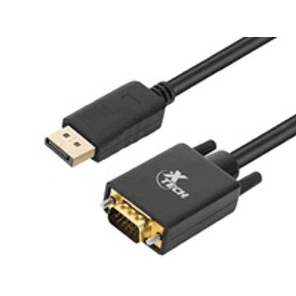 Adaptador Displayport macho a VGA macho XTC-377 Xtech 1