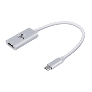 Adaptador USB-C Macho a HDMI Hembra Blanco  Xtech