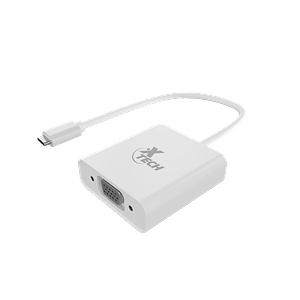 Adaptador convertidor USB C m a VGA f XTC-551 Xtech