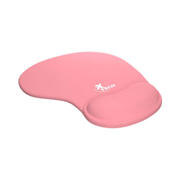 Mouse Pad Skadi Gamin Gel con soporte para muñeza Rosa XTE-530 Xtech 1