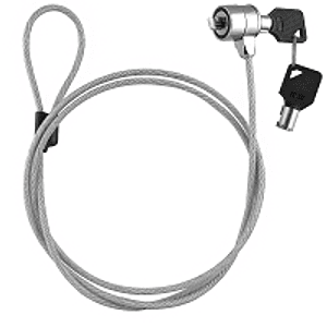 Candado de seguridad con llave 1.8 mts slot universal