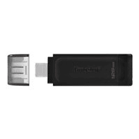 128GB USB-C DataTraveler 70 Tapa incluida Windows/Mac