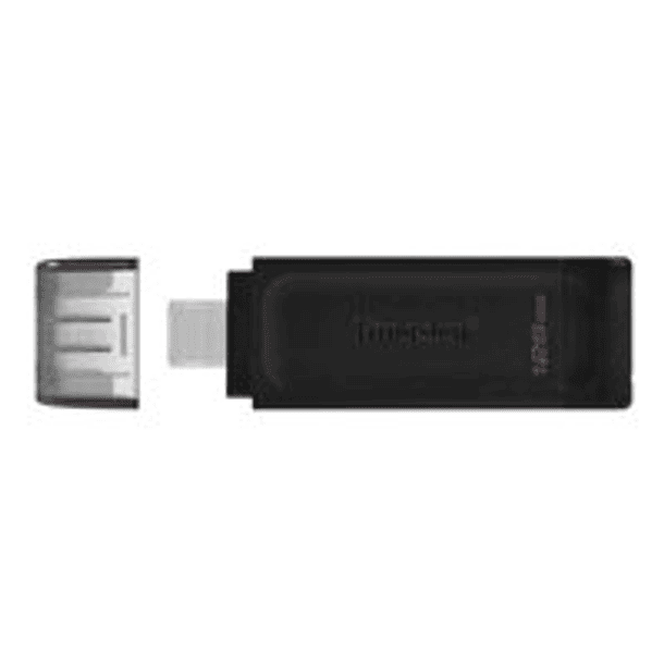 128GB USB-C DataTraveler 70 Tapa incluida Windows/Mac