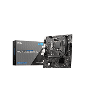 MSI Motherboard PRO H610M-G DDR4