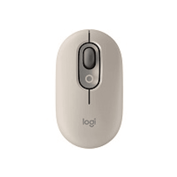 Logitech Mouse with emoji - Mist Sand/Gris BT