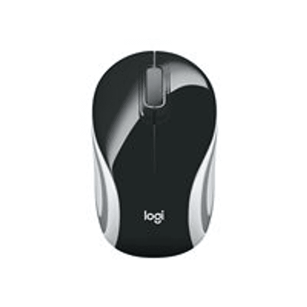 Logitech Mouse inalambrico mini M187 negro Refresh