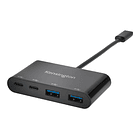 Hub USB 4-Port 2 tipo B y 2 tipo C Kensington  1