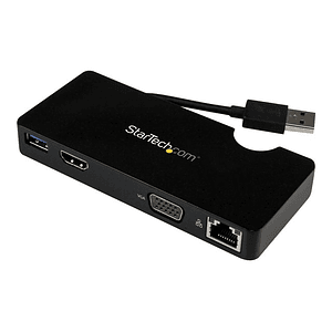 Adaptador replicador de Puertos USB 3.0 de Viajes con HDMI o VGA - Docking Station para Notebook