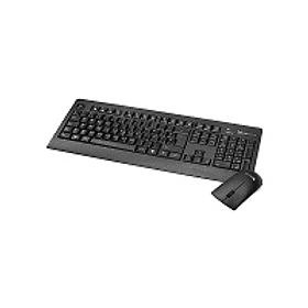 KlipX combo teclado+mouse inalambrico 2,4GHz espanol