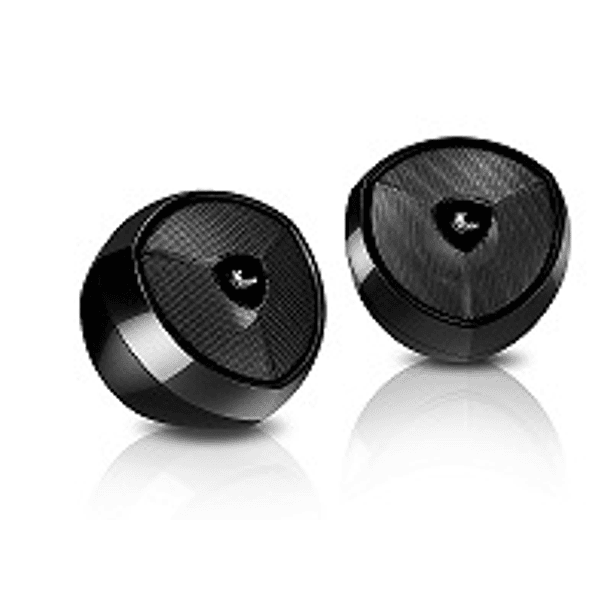 Xtech MM speakers 2.0 Ikonic 3.5mm-USB powr 5W Black XTS-111