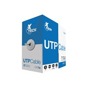 CAJA CABLE UTP CAT 5E GRiS DE 305 MTS ALEACION XTECH