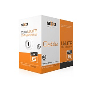 Professional Bobina Cat6 UTP AZUL Cable 24AWG CM 305m CU NXT