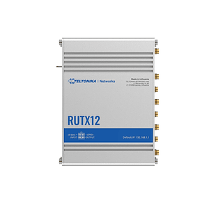 Router Industrial 2 en 1 2G/3G/4G RUTX12 Wifi 2xSimcard Teltonika