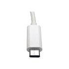 Adaptador USB 3.1 Type-C a Ethernet 10/100/1000 blanco  TRP 2