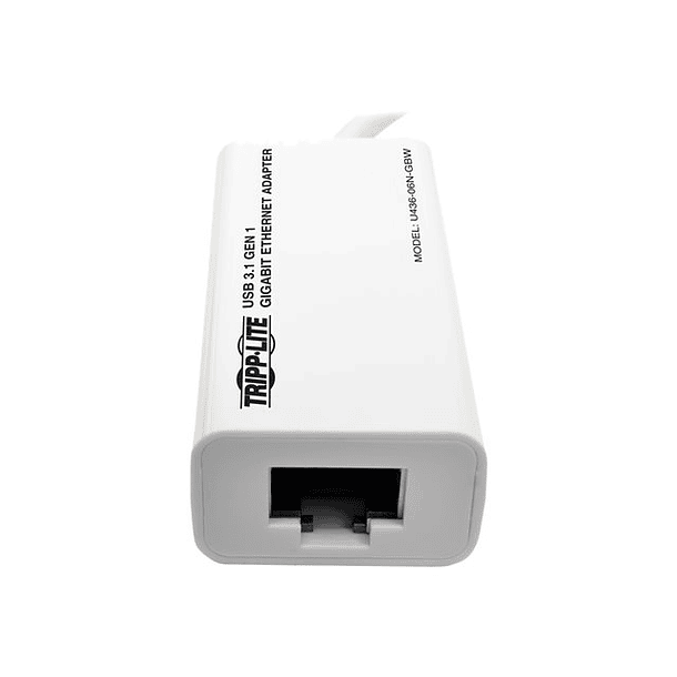 Adaptador USB 3.1 Type-C a Ethernet 10/100/1000 blanco  TRP 3