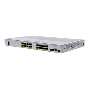 Switch CBS350 Managed 24-port GE PoE 4x1G SFP Cisco