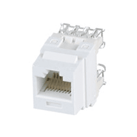 Panduit NetKey Punchdown Jack Module Modular insert RJ-45 - white - for P/N: SP688-C