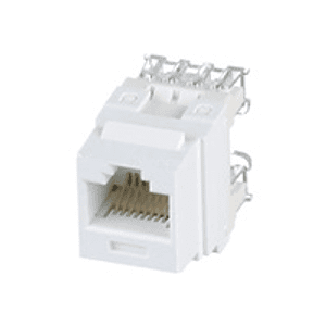 Conector RJ45 Panduit NetKey Punchdown Jack Module, CAT 6e, PTSB, RJ-45, Color Blanco
