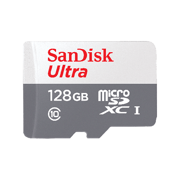 Tarjeta de Memoria MicroSDXC SanDisk 128GB Ultra, UHS-I, Incluye Adaptador SD 1