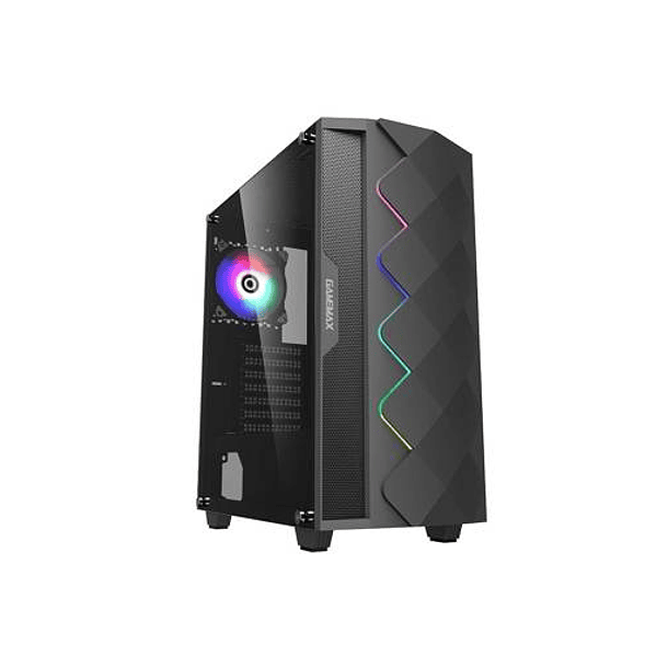 PCTronix Gabinete Gaming Diamond ATX Black 1