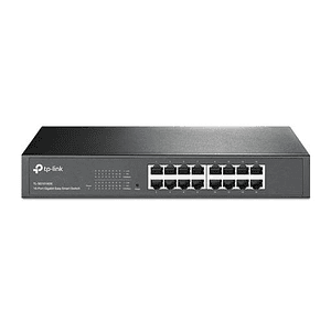Switch Inteligente de 16 Puertos TP-Link JetStream TL-SG1016DE 16 Puertos, Gigabit