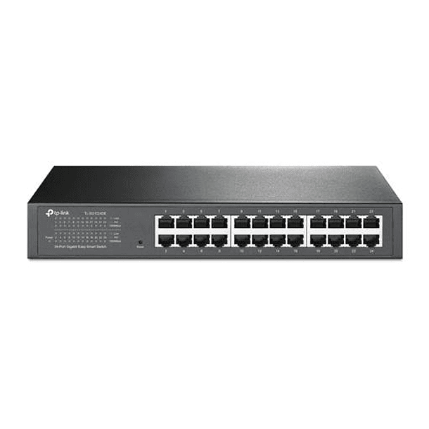 Switch no gestionado 24-Port Gigabit Easy Smart Switch TP-Link TL-SG1024DE 3