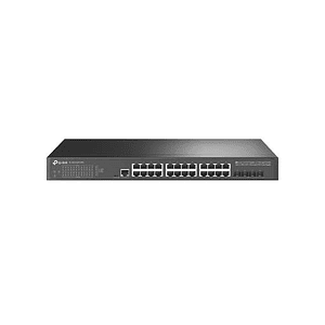 Switch TP-Link JetStream 24-Port Gigabit L2+ Managed Switch, 4x10Gbps SFP+, 24xgigabit RJ45