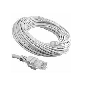 CABLE RED CAT 6 ARMARDO POR 10M COLOR GRIS